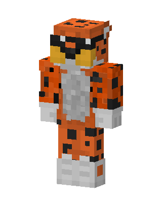 Chester Cheetah skin, 3D preview