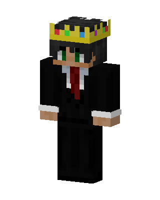 Crowned Gentleman skin, 3D preview