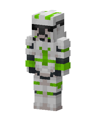 White Spaceman Boy Minecraft white skin