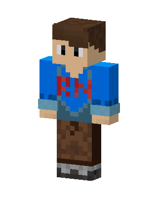 Blue Player Boy skin, 3D preview