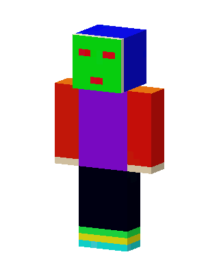 Purple Robot Minecraft skin