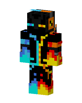 Fire And Ice skin, 3D preview