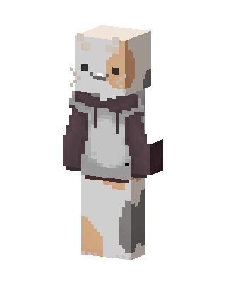 White Cat skin, 3D preview