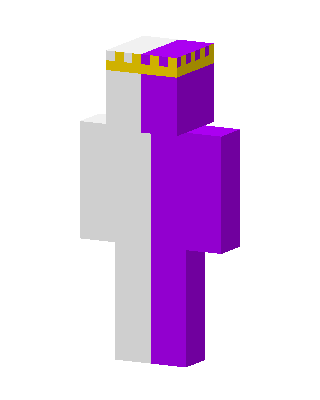 Royal Split skin, 3D preview