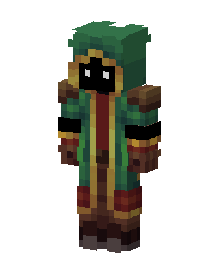Forest Wanderer skin, 3D preview