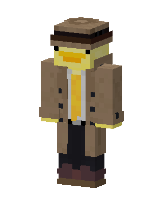 Brown Suit Boy Minecraft skin