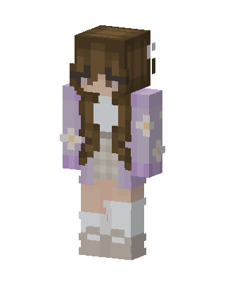 Brown Cutie Girl Minecraft skin