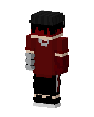 Red Gamer Boy Minecraft skin