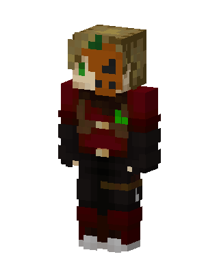 Pumpkin Knight Minecraft skin