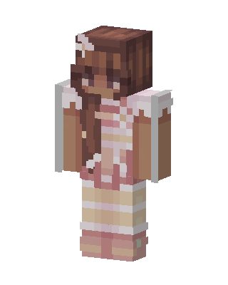 Brown Player Girl Minecraft skin