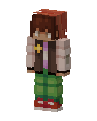 Green Plaid Casual Minecraft skin