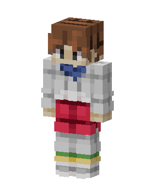 Red Sash Gentleman skin, 3D preview