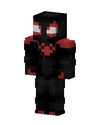 Miles Morales skin, 3D preview