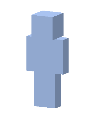 Blue Mob Boy Minecraft blue skin