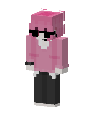 Pink Cutie Girl Minecraft skin