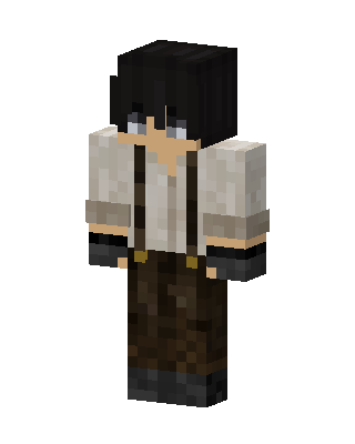Rugged Wanderer skin, 3D preview