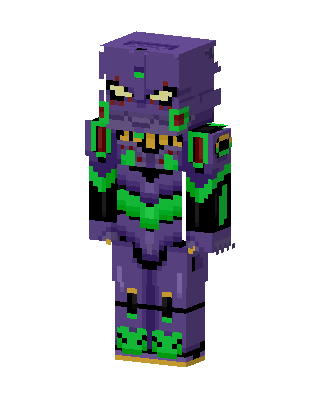 Evangelion Unit-01 skin, 3D preview