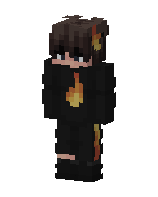 Flame Hoodie Boy Minecraft skin
