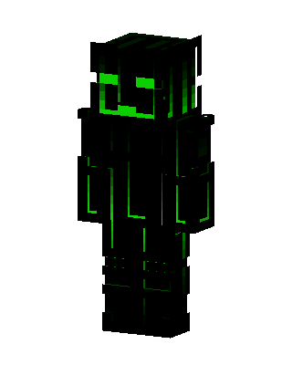 Neon Shadow skin, 3D preview