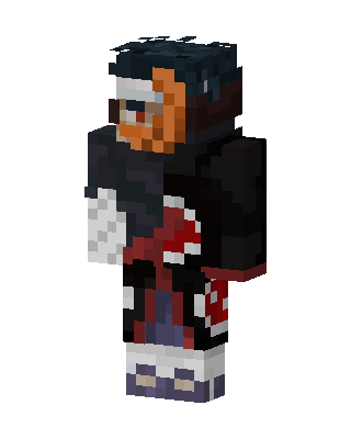 Black Player Boy skin, 3D preview