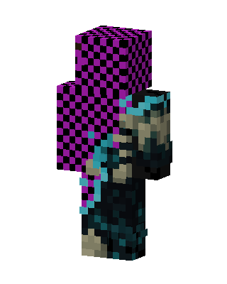 Black Hero Boy skin, 3D preview