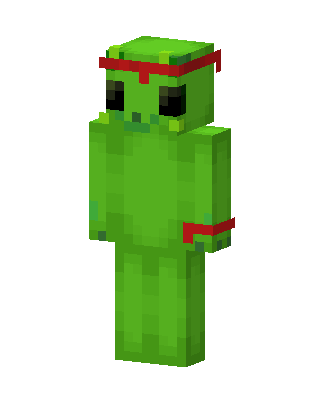 Headband Alien skin, 3D preview