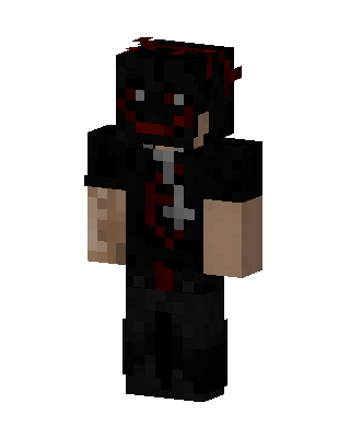Black Villain Boy Minecraft skin