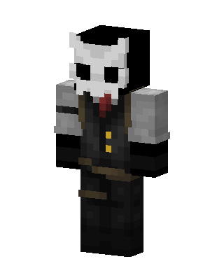 Black Masked Villain Boy Minecraft skin
