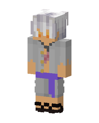 Silver Haired Medic skin, 3D preview