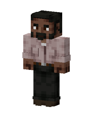 Bearded Survivor Minecraft skin