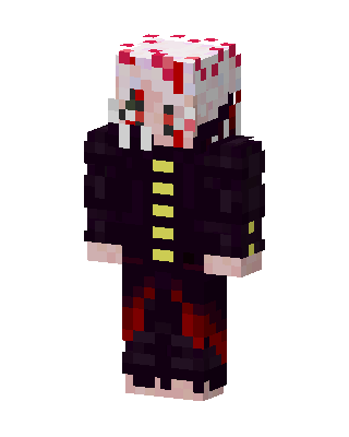 Black Hero Boy skin, 3D preview