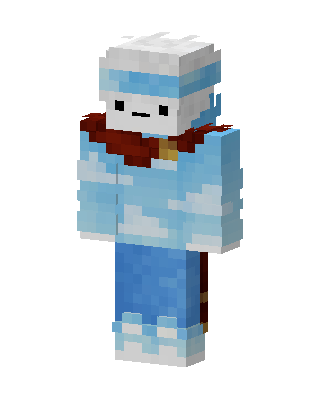 Cloud Yeti skin, 3D preview