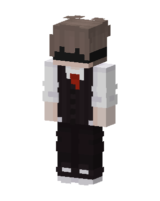 Blindfolded Waiter skin, 3D preview