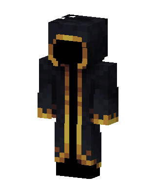 Shadow Monk skin, 3D preview