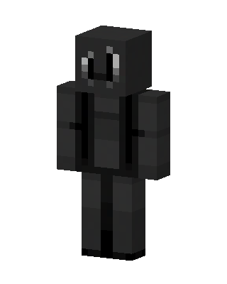 Black Villain Boy Minecraft mob skin