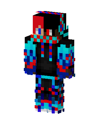 Glitch Hoodie Minecraft skin