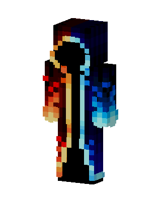 Fire And Ice Minecraft skin