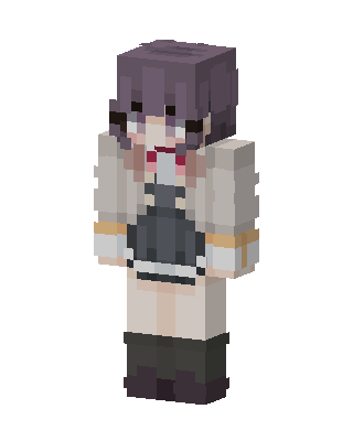 Cardigan Schoolgirl skin, 3D preview