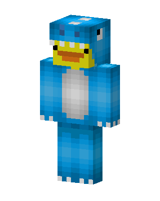 Blue Animal Minecraft blue skin
