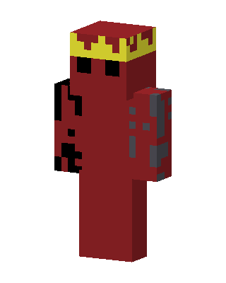 Red King Minecraft red skin