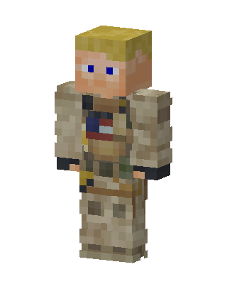 Desert Soldier Minecraft skin