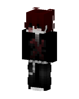 Black Player Girl skin, 3D preview