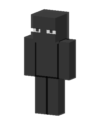 Shadow Ninja Minecraft Enderman skin