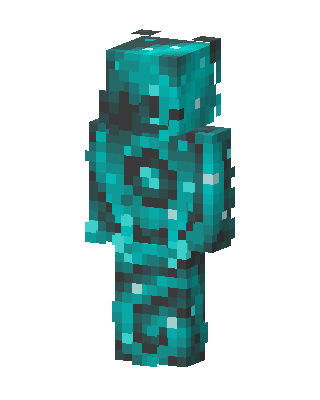 Teal Mob Boy Minecraft mob skin