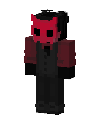 Black Hero Boy skin, 3D preview