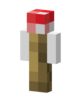 Red Cap Wanderer skin, 3D preview
