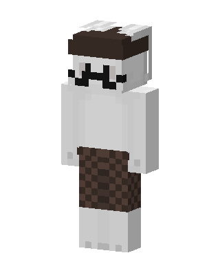 White Animal skin, 3D preview