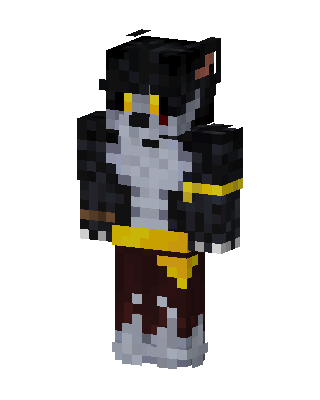 Pirate Wolf Minecraft skin