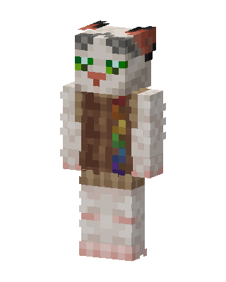 White Cat Minecraft skin