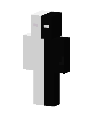 Black Villain skin, 3D preview